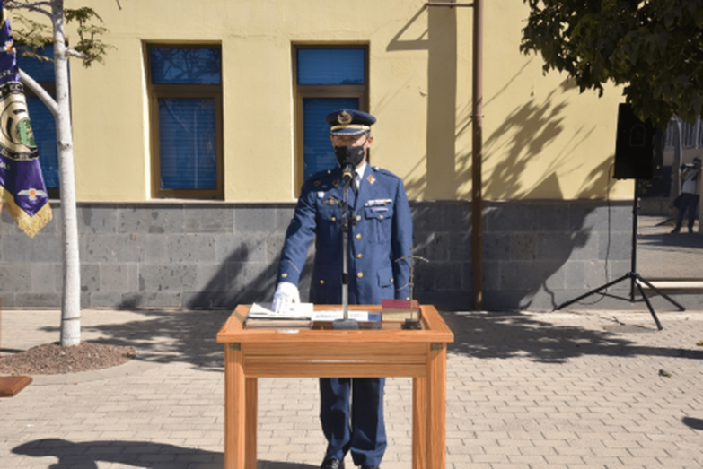 Imagen del acto celebrado en las instalaciones del Centro de Control de Tránsito Aéreo, en Telde / TA